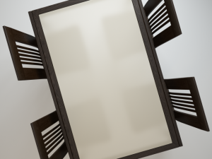 chair amarena  table alno 3D Модель