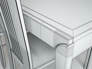 chair amarena  table alno 3D Model