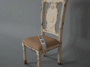 chair harlem from the collection of shameless vill 3D Model