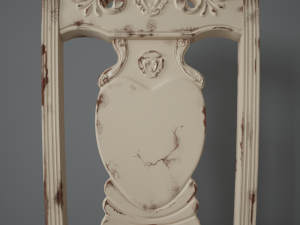 chair harlem from the collection of shameless vill 3D Model