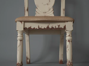 chair harlem from the collection of shameless vill 3D Model