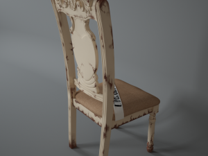 chair harlem from the collection of shameless vill 3D Model