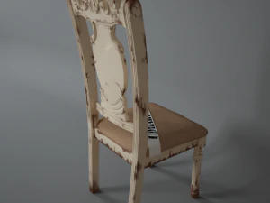 chair harlem from the collection of shameless vill 3D Model