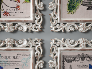 a set of framed reproductions solange 3D Model