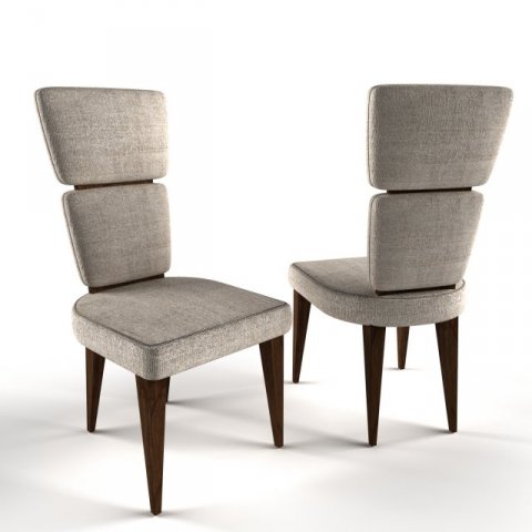 chair 3D Model .c4d .max .obj .3ds .fbx .stl .blend 