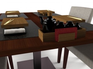 cuhal table 3D Model