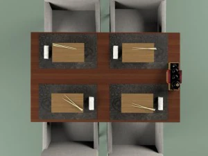 cuhal table 3D Model