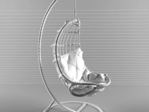 교수형 의자 3D 모델