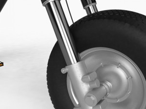 electric bike 3D Модель