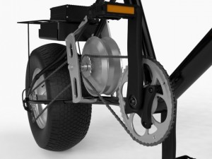 electric bike 3D Модель