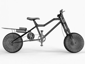 electric bike 3D Модель