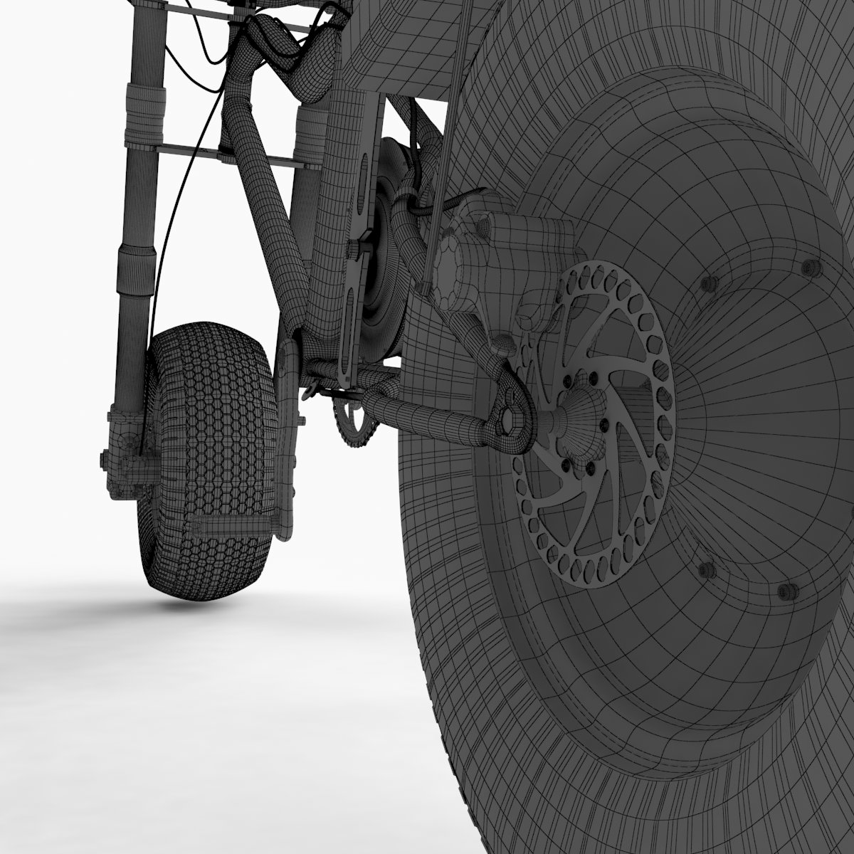 Electric Bike 3D Model in Bicycle 3DExport