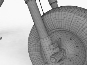 electric bike 3D Модель