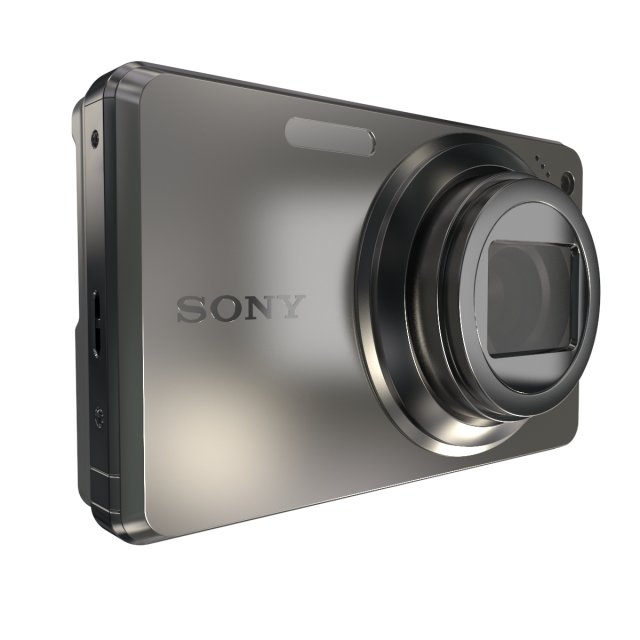 sony cybershot w290 Modello 3D .c4d .max .obj .3ds .fbx .stl .blend 