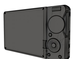 sony cybershot w290 Modello 3D