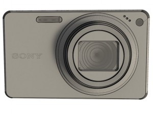 sony cybershot w290 Modello 3D