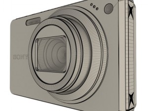 sony cybershot w290 Modello 3D