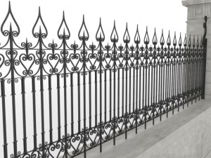 exterior mansion gate 3D 모델