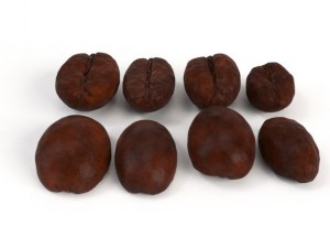 coffee beans Modelo 3D