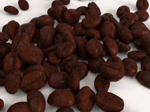 coffee beans Modelo 3D