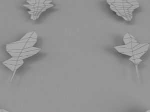 dead autumn leaves 3D 모델