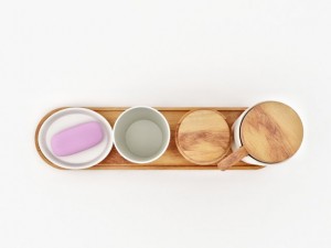 john lewis acacia bathroom accessories 3D 模型