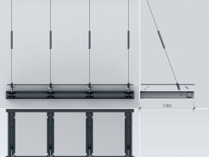 modern visor for rigging 3D 模型