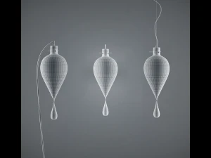 lamps goccia gigante from cangini tucci 3D Model