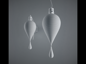 lamps goccia gigante from cangini tucci Modelo 3D