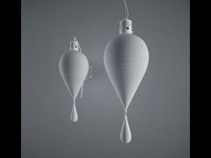 lamps goccia gigante from cangini tucci 3D Model