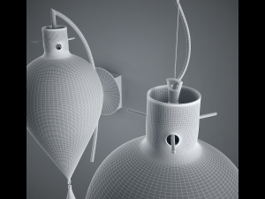 lamps goccia gigante from cangini tucci Modelo 3D