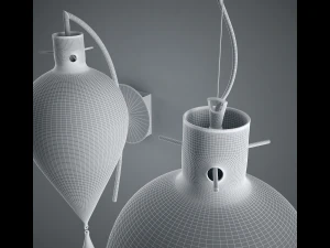 lamps goccia gigante from cangini tucci 3D Model