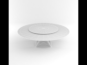 dining table from walter knoll tobu Modelo 3D