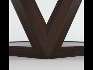 mesa de jantar de walter knoll tobu Modelo 3D