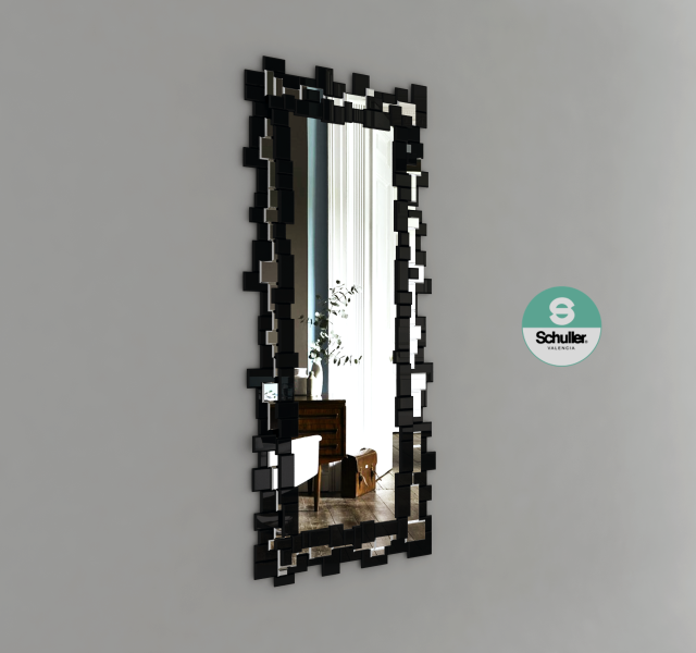 mirror schuller bunuel 29-e38 3D Model .c4d .max .obj .3ds .fbx .stl .blend 