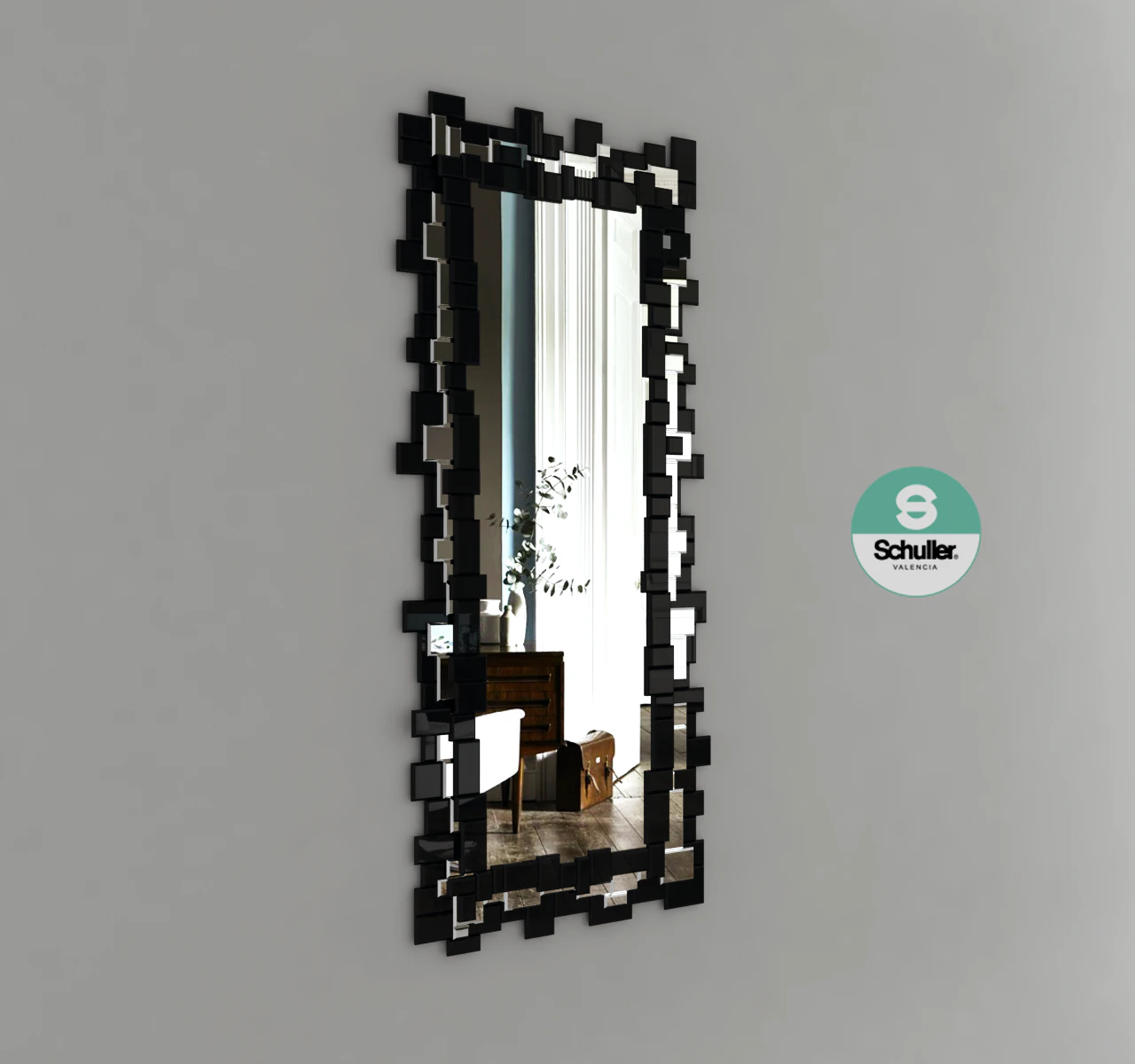mirror schuller bunuel 29-e38 3D Model .c4d .max .obj .3ds .fbx .stl .blend