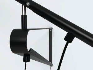 265 modern wall lamp designed by paolo rizzatto 3D Model