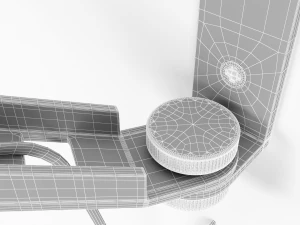 265 modern wall lamp designed by paolo rizzatto 3D Model
