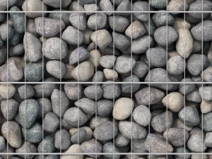 modern bbq gabion 3D Model