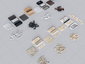 dominoes 3D Model
