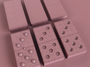 dominoes 3D Model