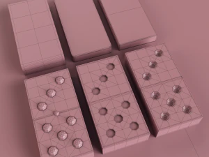 dominoes 3D Model