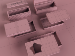 dominoes 3D Model