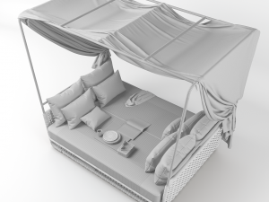 roberti portofino day beds big 3Dモデル