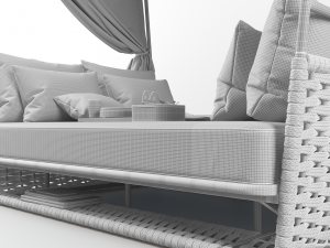roberti portofino day beds big 3Dモデル