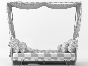 roberti portofino day beds big 3Dモデル
