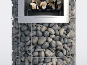 modern bbq gabion 3 Modelo 3D