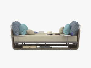 roberti portofino day beds small 3D 모델