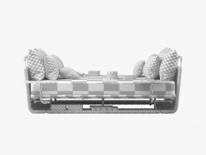 roberti portofino day beds small 3D 모델