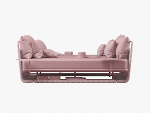 roberti portofino day beds small 3D 모델